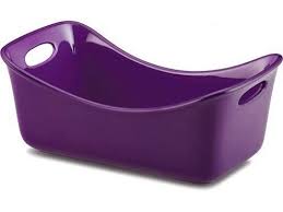 Rachael Ray Stoneware 9x5 In Loaf Pan Eggplant 19 95 Rachael Ray Loaf Pan Stoneware