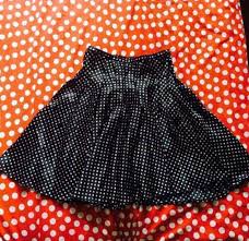 Rampage Polka Dotted Skirt Size 7 M Womens Fashion
