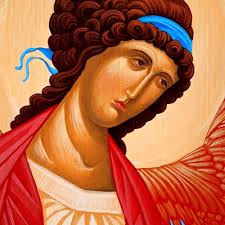 Arcángel Gabriel el Icono de Cabello Dorado Impresión Iconos cristianos  ortodoxos tradicionales