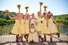 Whitney Brian S Rustic Crystal Falls Wedding Fab You Bliss Forest Green Bridesmaid Dresses Country Bridesmaid Dresses Country Bridesmaid