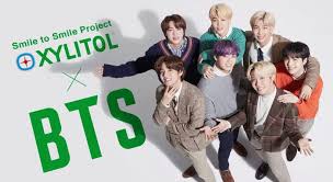 .chewing gum sweetened with 100% xylitol; Soo Choi Permission To Dance On Twitter Lotte Snack Brand Lotte Cf Lotte Confectionery Co Ltd From Lotte Group Posted Photo Of Xylitol X Bts Smile To Smile Project Bts Twt Xylitol Is A