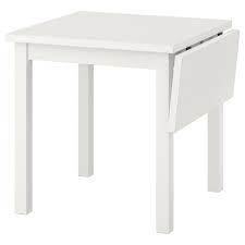 Pour l'année prochaine, la marque souhaite nous endormir ! Nordviken Drop Leaf Table White Ikea