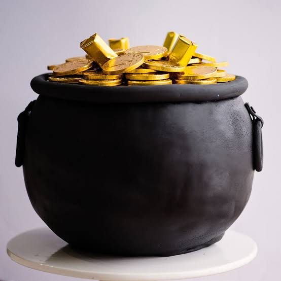 Pot O' Gold cake tutorial - Ashlee Marie - real fun with real food