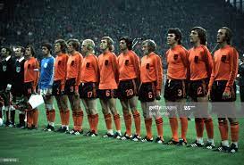 Football 1974 World Cup Finals Holland Team Group L R Cruyff 1974 World Cup World Cup Final World Cup