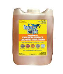 5 Gal Pail Concentrated No Rinse Eco Friendly Roof And Exterior Surface Cleaner Spray Forget