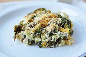 Baked Zucchini Spinach And Feta Casserole Recipe Spinach And Feta Recipes Bake Zucchini