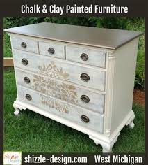Check out our old gray paint selection for the very best in unique or custom, handmade pieces did you scroll all this way to get facts about old gray paint? Vintage Gray White Dresser With Metallic Glazed Stencil And Top Shizzle Design