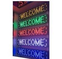 39''x8''window Advertising Single Color Indoor WiFi Variable Programmable  LED Message Board Sign