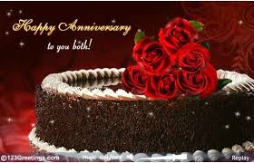 Happy anniversary to son and daughter in law. Dear Daughter Son In Law Happy Wedding Anniversary Cards Happy Anniversary Wedding Wedding Anniversary Greetings