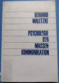 Gerhard Maletzke, Psychologie der Massenkommunikation“ – Bücher gebraucht,  antiquarisch & neu kaufen
