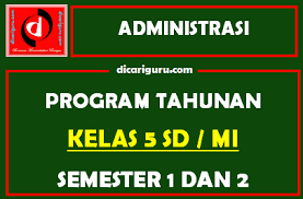 Program tahunan merupakan rancangan penentuan alokasi waktu selama satu (1) tahun untuk mencapai kompetensi, kompetensi dasar yang ada dalam kurikulum. Program Tahunan Prota Sd Kelas 5 Tahun 2021 2022 Dicariguru Com