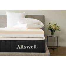 Sleep cool and comfortably, thanks to this innovative solution. Allswell 4 Memory Foam Mattress Topper Infused With Copper Gel Queen Walmart Com Walmart Com