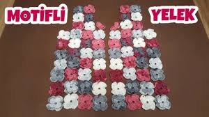 alize diva ile motifli yelek yapilisi 2 bolum motifleri ip koparmadan birlestirme youtube orgu tig isi orguler yelek