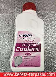 Elok dibuat sekaligus apabila menukar timing belt buat. Showa Premix Radiator Coolant Red
