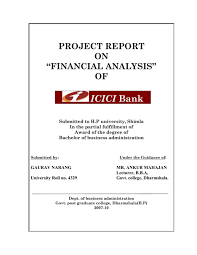 Find swift codes or bic codes across all the banks in the world. Project On Financial Analysis Of Icici Bank