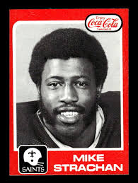 1979 Saints Coke #10 Mike Strachan