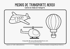 Contenidos socioculturales uso del transporte público en los desplazamientos urbanos. Dibujos Bonitos De Medios De Transporte Aereo Terrestre Y Maritimos Dibujos De Medios De Transportes Aereos Para Pintar Aviones Para Colorear Colorear Imagenes Pueden Ser Mecanicos Fabricados Por El Ser