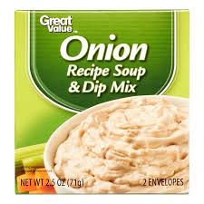 What can you use as a substitute for onion soup? Walmart Grocery Great Value Onion Recipe Soup Dip Mix 2 5 Oz