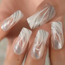 Removing acrylic nails is a common encounter in the nail business, though not every salon does nail removal the right way. Wholesale Silver Tip Acrylic Nails In Bulk From The Best Silver Tip Acrylic Nails Wholesalers Dhgate Mobile