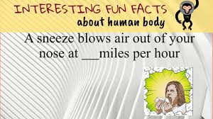 Challenge them to a trivia party! Interesting Facts About Human Body About You Weird Random Facts Human Fun Facts Youtube