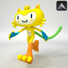 Yodli, mascot of the 2020 winter youth olympics. Vinicius Rio 2016 Olympic Games Mascot By Nobrandstudio 3docean