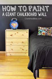 Typically, primer is not necessary as long as the existing wall's finish is flat or matter. How To Paint A Chalkboard Wall Cherished Bliss Chalkboard Wall Bedroom Chalkboard Wall Decor