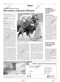Periodico Abc Madrid 30 06 2003 Portada Archivo Abc