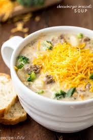 Cheeseburger Broccoli Soup Food Recipes Soup Recipes