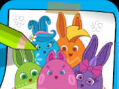 This coloring games has many sketch of favourite animated characters for kid to paint color. Sunny Bunnies Coloring Book Drawing Free Download