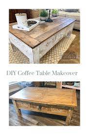 Diy Coffee Table Makeover Coffee Table Makeover Table Makeover Diy Coffee Table