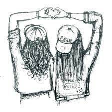 Best friends are one of the. Pin By Tilla Verhoeven On Mel Friends Sketch Drawings Of Friends Bff Drawings