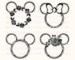 Check spelling or type a new query. Disney Minnie Mouse Floral Wreath Set Svg Cute Digital Etsy Mickey Mouse Tattoos Mouse Tattoos Disney Tattoos