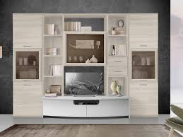 Pareti soggiorno grigio chiaro soggiorno pareti grigie 27. Soggiorno Emerald Versione Olmo Perla E Bianco Scontato Del 30