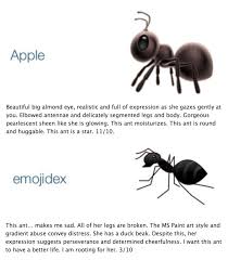 An Entomologist Rates Ant Emojis Emoji Meme Emoji Vine Memes
