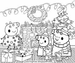 Gifts Grandpa And Granny Pig Family Christmas Peppa Pig Colouring Pages Printable Tree Decorations Peppa Pig Coloring Pages Peppa Pig Colouring Coloring Pages