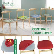 Add another inch if you plan to make cushioned seats. Printing Cushion Cover Decor Washable Removable Spandex Stretch Elastic Chair Hood Seat Covers Dining Room Chair Covers Chair Cover Aliexpress