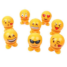 Bobblehead Dolls Car Ornaments Cute Cartoon Auto Decoration Funny Emoji Toys Emoji Ideas Of Emoji Emoji Emojiart Emoji Party Emoji Art Emoji Erasers