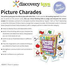 Picture Charades Discovery Toys Discovery Toys Kids Party Games Critical Thinking Skills