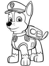 Paw Patrol Chase Coloring Page Free Printable Coloring Pages In 2020 Paw Patrol Ausmalbilder Ausmalbilder Ausmalbilder Kinder