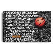 Sylvie vintage basketball net by saint and sailor studios sports framed canvas wall art 24 in. Play For Her Basketball Canvas Wall Art Jaca1033 Sports Locker Hq