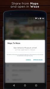 Public and alternate transportation this is an easy decision to make. Maps To Waze Opener For Android Apk Download