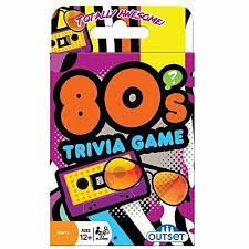 The 1980s are back in fashion! Games Board Traditional Games Contemporary Manufacture Outset Media 80s Trivia Card Game For Sale Online