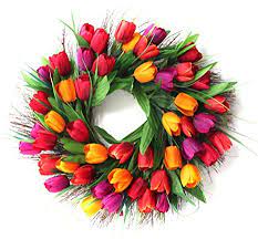 Check spelling or type a new query. Door Wreath All Year Round Modern Wreath Decorative Wreath Artificial Flower Garland Door Decoration Artificial Decoration Tulip Wreath Door Floral Branch Spring For Front Door 45 Cm Amazon De Home Kitchen