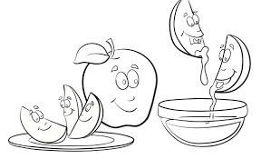 Free Rosh Hashana Coloring Pages Rosh Hashanah Crafts Rosh Hashana Crafts Coloring Pages