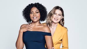 Pompeo made her major studio screen debut in brad silberling 's moonlight mile (2002), starring alongside susan sarandon, dustin hoffman and. Ellen Pompeo And Taraji P Henson On Grey S Anatomy Empire Variety
