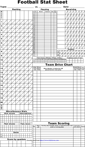 Media in category american football scoreboards. Printable Football Score Sheets Download In Pdf