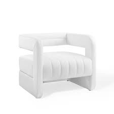 4.4 out of 5 stars 255. Range White Tufted Performance Velvet Accent Arm Chair Eei 3920 Whi 1stopbedrooms