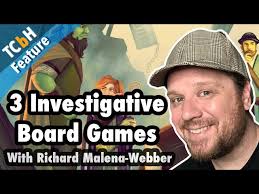 TCbH Presents: 3 Investigative Board Games with Richard Malena-Webber of  Atomic Game Theory