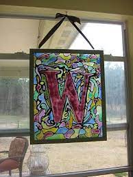 Lindsey S Whimsy S Stained Glass Project Faux Stained Glass Stained Glass Diy Stained Glass Crafts