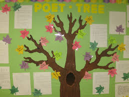 Create A Poet Tree Bulletin Board Display In Your Classroom To Feature The Poems That Your Students Write Bulletin Board Tree Reading Display Teaching Poetry